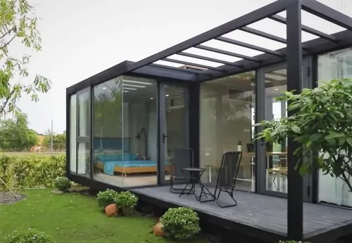 Nhà lắp ghép cấp 4 mái Thái 60m²