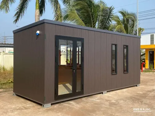 Văn phòng – Nhà điều hành công trình lắp ghép 30m²